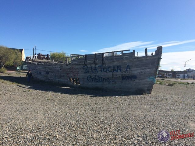 Rio Gallegos Bahia Costanera Rambla Bote Barco