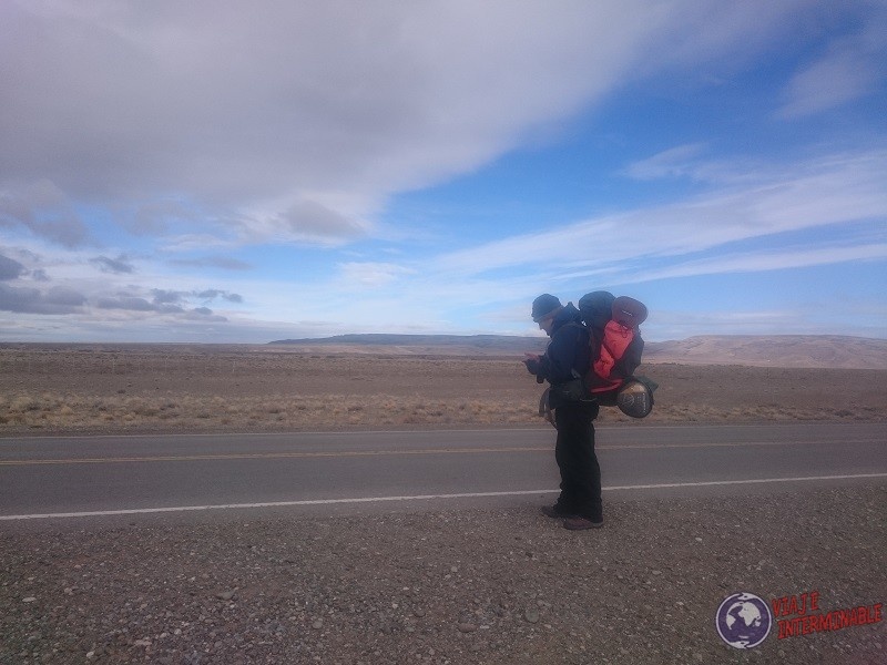 Ruta 40 Mochilero A Dedo