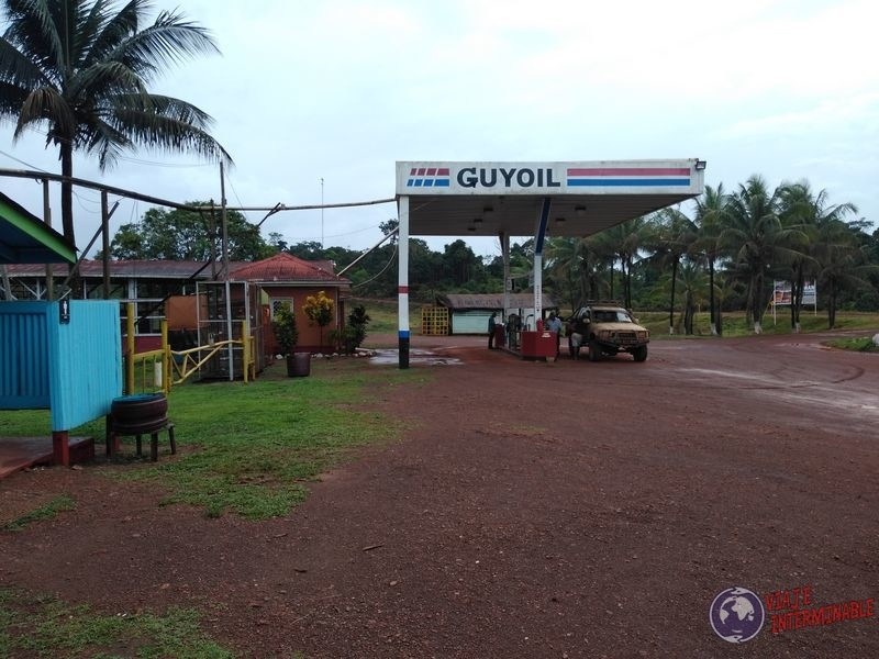 parador en ruta de guyana