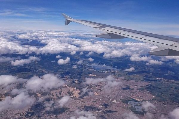 Avion Leticia a Bogota vista aerea Avion Leticia a Bogota vista aerea