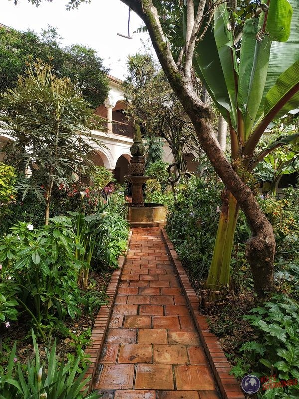 Jardin del Museo colonial Bogota