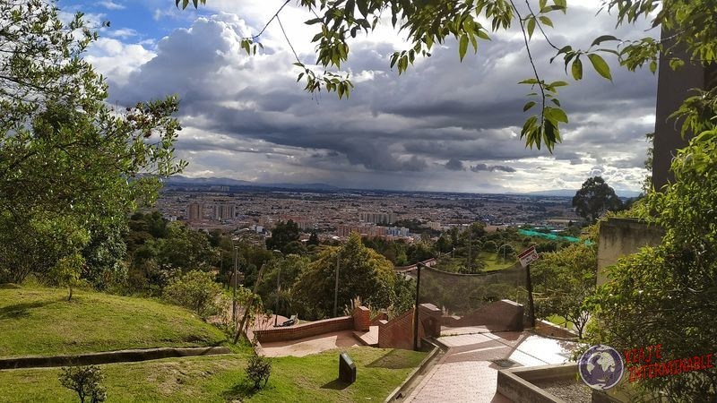 Mirador de los nevados desde otro lado Bogota