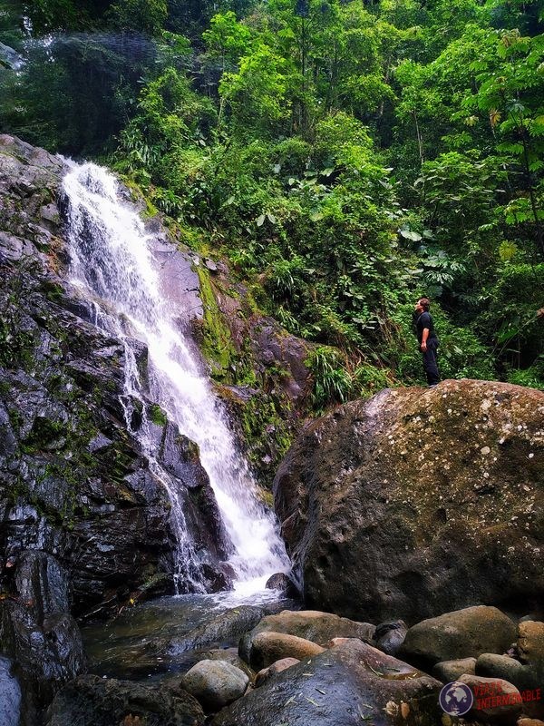 Wa en cascada el valle Panamá Centroamérica