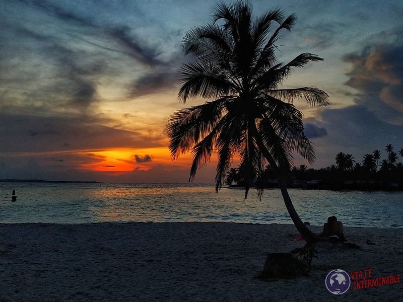 atardecer playa san blas playa caribe panama