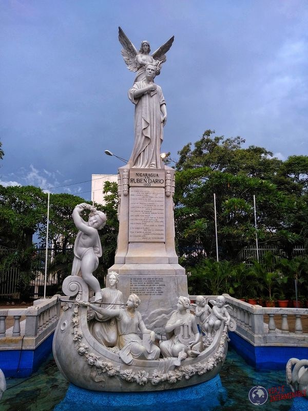 Fuente Monumento Rubén Darío Managua Nicaragua