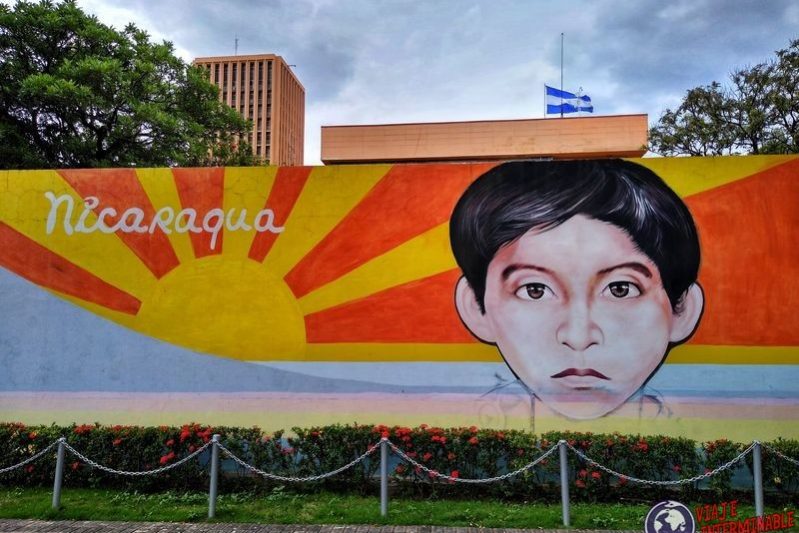 Mural Nicaragua Managua