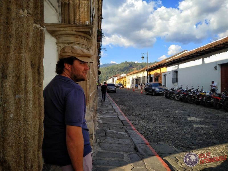 Calles adoquines de Antigua Guatemala