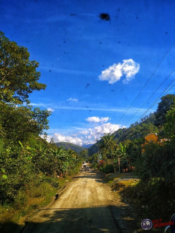 Ruta Pedregosa hacia Coban Guatemala