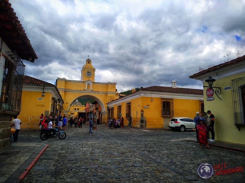 Torre reloj Antigua Guatemala