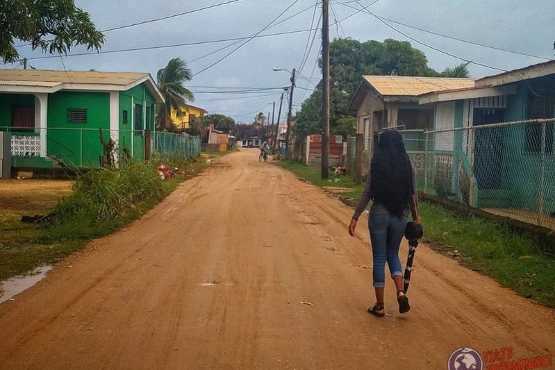 Calles de Dangriga Belize