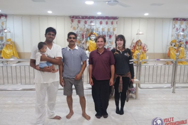 Templo Hindu Belice Visita Pankaj Kumar