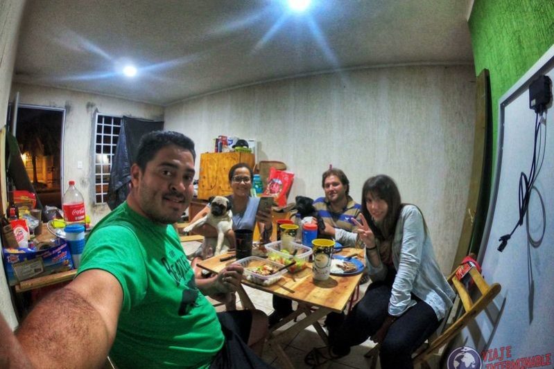 Amigos Panameños en Merida