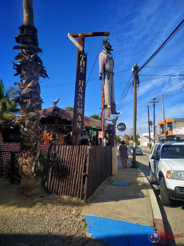 El ahorcado restaurante San José del Cabo Baja California