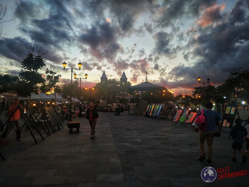 Plaza centro histórico San José del Cabo Baja California Mexico