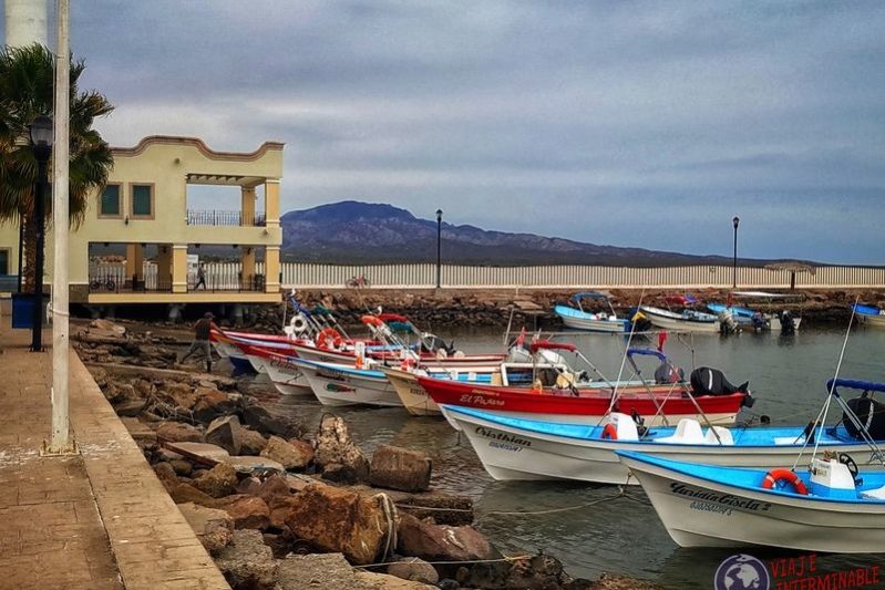 Yates en rambla Loreto Baja California Mexico