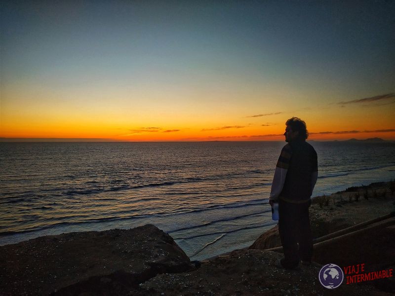 Atardecer playa Socorrito Baja California Mexico