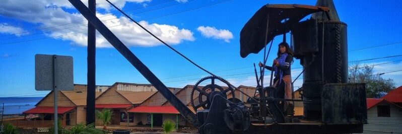 En grúa Santa Rosalía Baja California Mexico