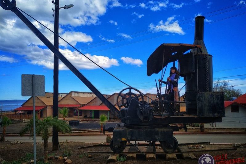 En grúa Santa Rosalía Baja California Mexico