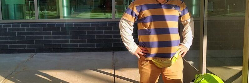 Esperando fuera aeropuerto Minneapolis