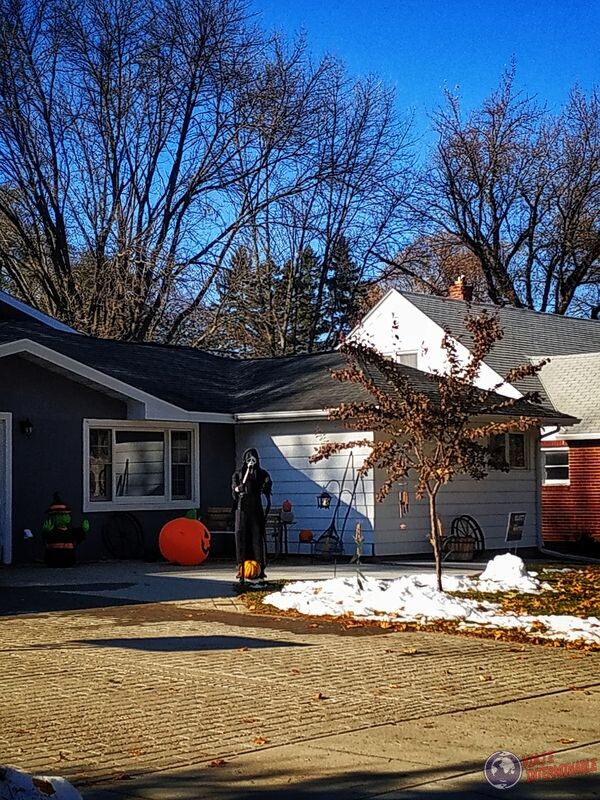 Decoracion Halloween Scream Montevideo Minnesota EEUU USA