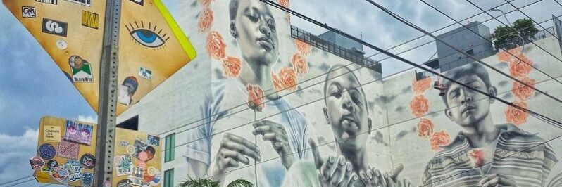 Grafiti nenes Wynwood USA EEUU