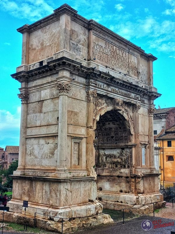 Arco de Tito Roma Italia