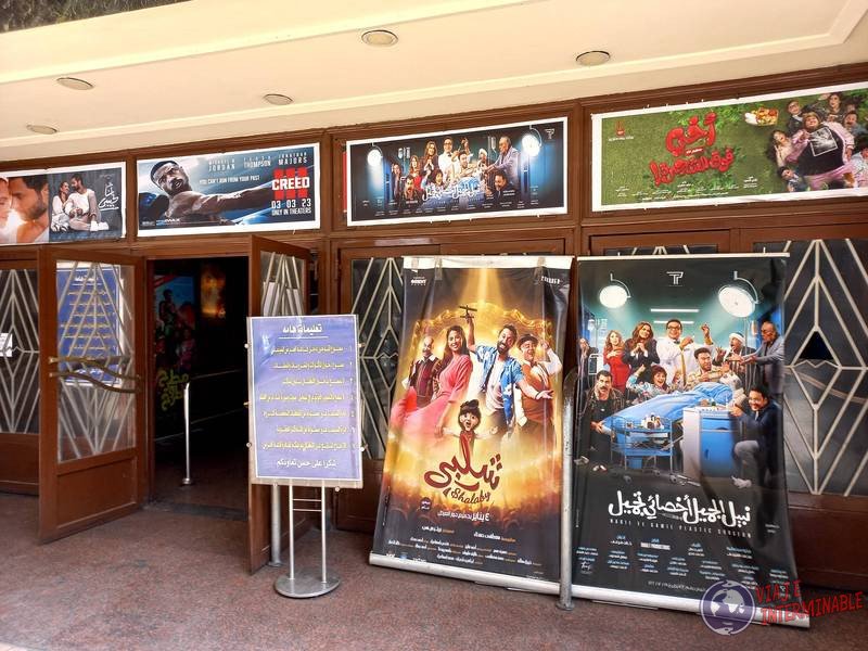 Cartelera Cine Cairo Egipto