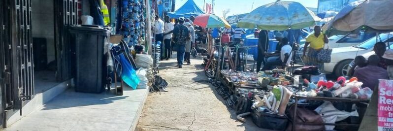 Calle de mecánicos Lusaka Zambia
